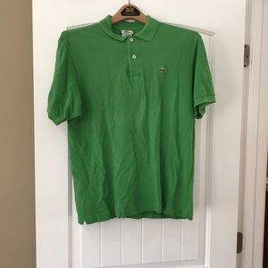 Lacoste Kid’s Green Polo Size 5
